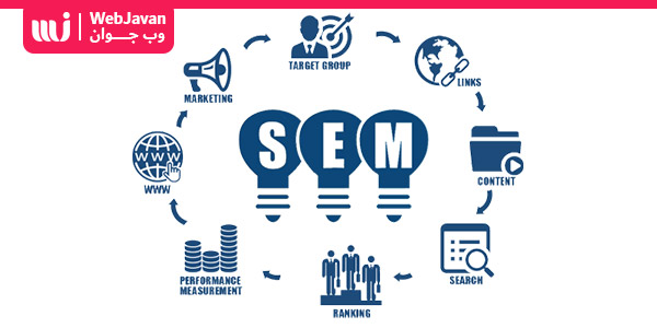 بازاریابی موتورهای جستجو یا SEM چیست؟ تفاوت SEM با SEO چیست ؟ | وب جوان